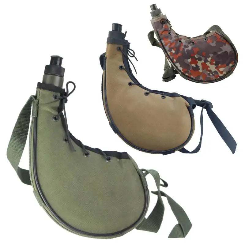Outdoor Canteen Water Bottle Bag: 750ml Kettle for Travel & Backpacking - Drinkware for Dining & Hunting - Ideal for Adults