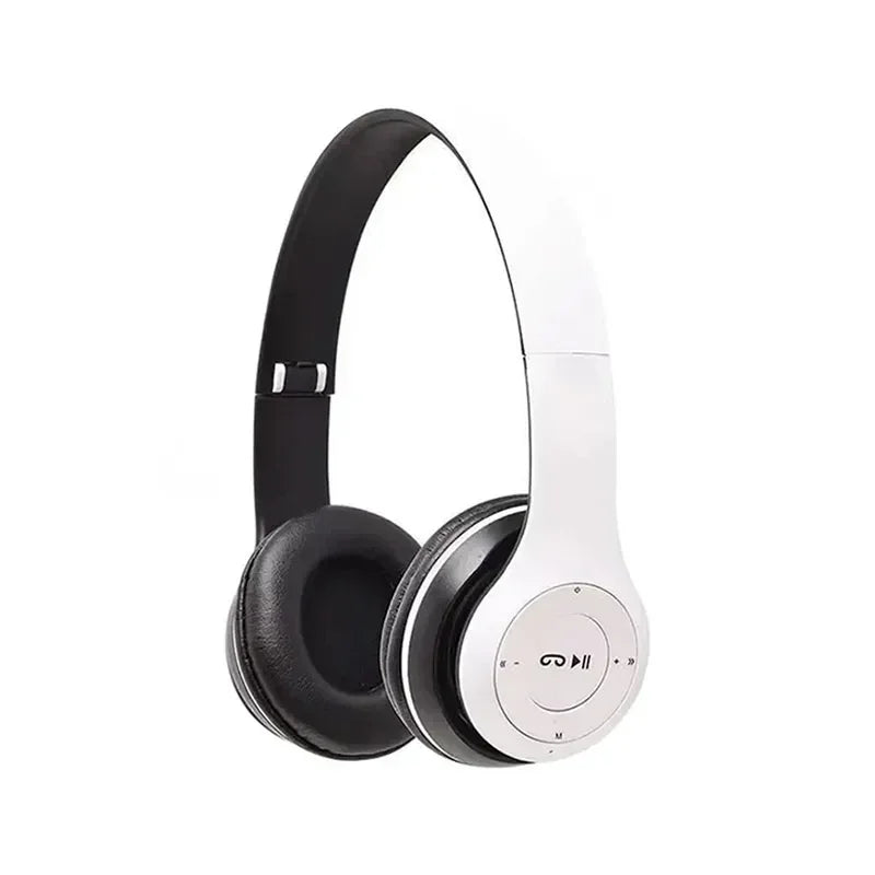 2025 New Stereo P47 Bluetooth Headset – Wireless 5.0 Sports Gaming Headset, Folding Design for iPhone & Xiaomi