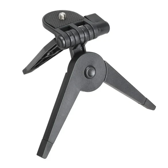 Universal Folding Tripod Stand with Strap for DSLR & Camcorders – Fits Canon Nikon Sony Cameras