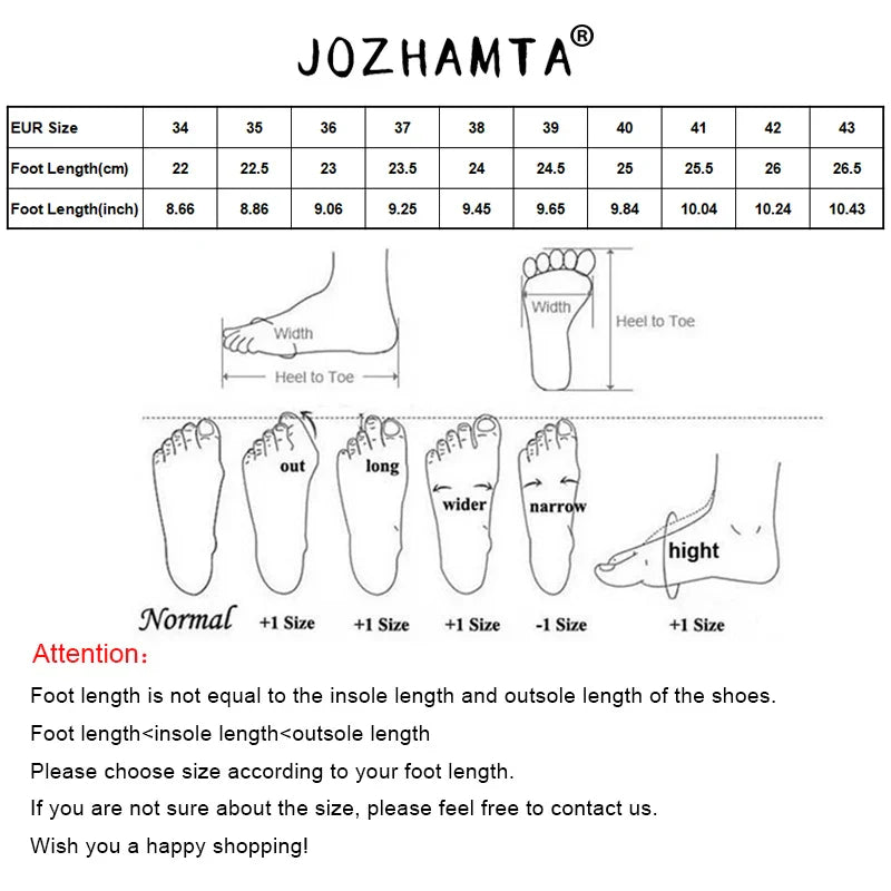 JOZHAMTA Women's Knee Boots – Real Leather, Wide Calf, Fall/Winter 2025 Kitten Heels, Long Tall Casual Dress Boots (Size 34-43)