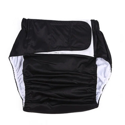 Reusable Adult Diaper – Large Washable Cloth Incontinence Pants for Elderly Men & Women