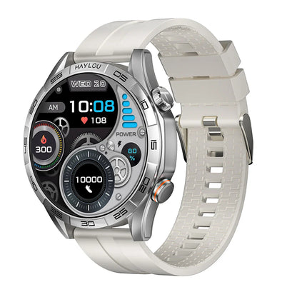 HAYLOU Solar 5 Smartwatch — 1.58" AMOLED, Voice Calling, 24H Health & Sports Tracker for Men