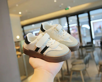 Kids Sport Training Sneakers – Spring Autumn Soft Sole Shoes for Boys & Girls, Casual Fashion Skate Shoes