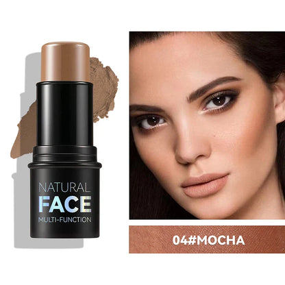 Face Pearl Stone Highlighter Stick – Long-Lasting Contour & Brightening Cheek Illuminator Makeup