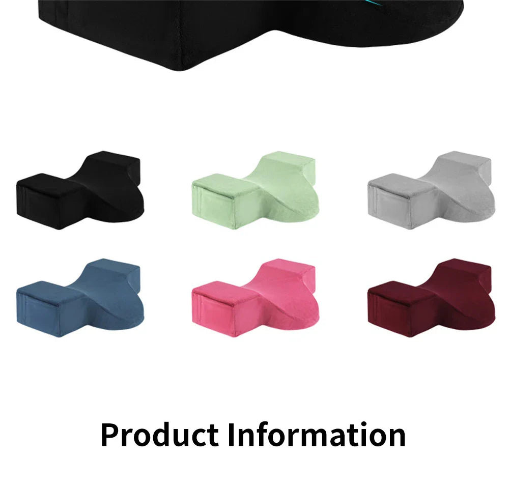 Pink Eyelash Neck Pillow – U-Shaped Memory Foam Support for Lash Extension Accessories