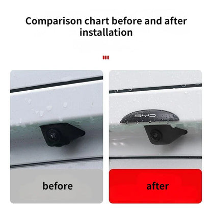 BYD Rear Camera Rain Cover – ABS Protective Shield for Dolphin, Atto 3, Yuan Plus, Seal, Song Plus & Seagull Rear View Camera Accessory