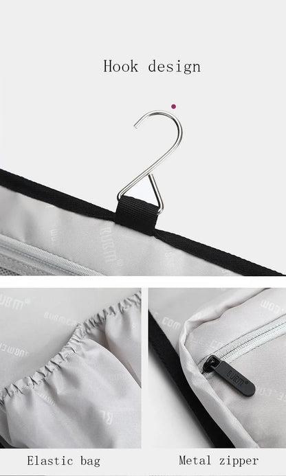 Large Capacity Hair Dryer Case – Dustproof Travel Storage Bag Organizer for Dyson Pre-Styling Dryer & Curling Barrels Pouch