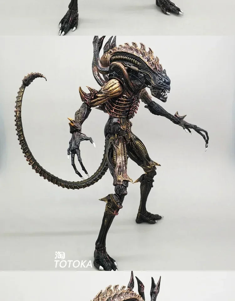 NECA Xenomorph Alien vs. Predator Action Figure — Fully Articulated Collectible with Movable Joints, Cool Toy & Gift