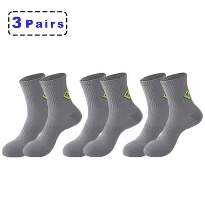 Running Compression Socks – Short Tube Athletic Sports Socks for Men & Women, Anti-Slip Cushion Marathon, Fitness & Basketball Performance Socks