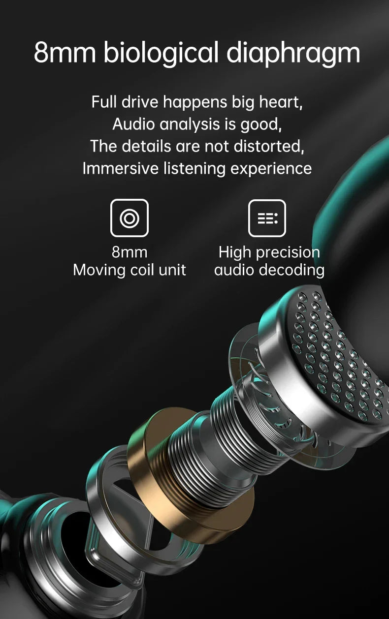 Original M25 TWS Wireless Earbuds – Bluetooth, Touch Control, Noise Reduction Stereo Headphones for Xiaomi & iPhone