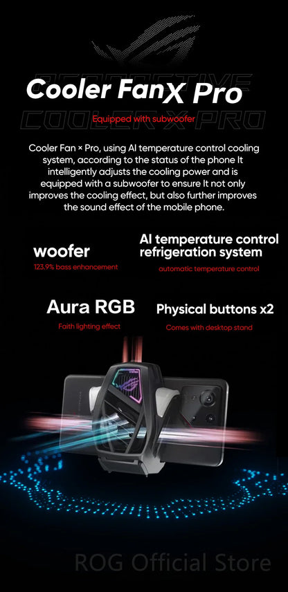 World Premiere ASUS ROG Phone 9 – Snapdragon 8 Elite 5G Smartphone, 6.78'' 185Hz AMOLED Display, 5800mAh, NFC, ROG 9 Pro
