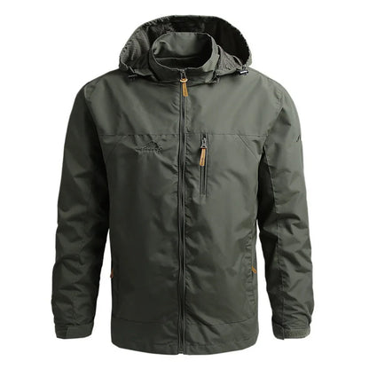 Men's Autumn Windbreaker Jacket – Oversized Windshield Coat for Spring & Outdoor Work Wear