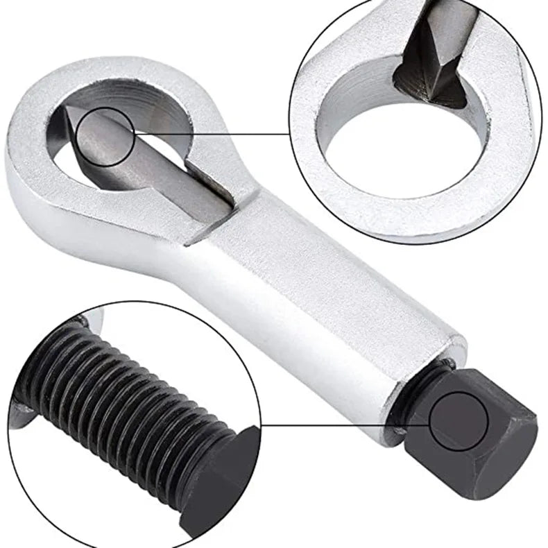 9-27mm Screw Removal Tool - Professional Steel Nut Splitter Kit, Separator & Breaker for Rusty Nuts, Durable Manual Hand Tool