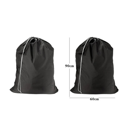 Large Nylon Mesh Laundry Bag — Durable Drawstring Clothes Washing Bag, Anti-Snag & Deformation