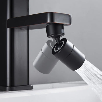 New 2-Mode Kitchen Faucet Spray Head – Adjustable 360° Rotary Splashback Nozzle & Aerator Filter