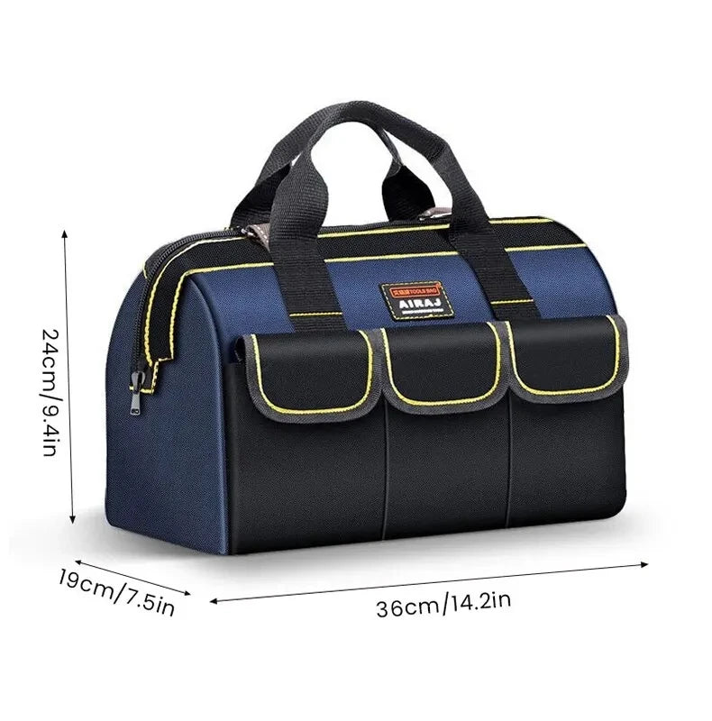 AIRAJ Multifunctional Tool Bags – 1680D Oxford Cloth, Waterproof and Wear-Resistant High Capacity Storage Bags for Electricians