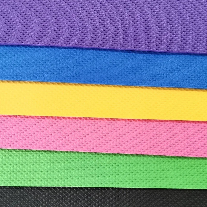 4MM Yoga Mat 173x61cm – Non-Slip, Odorless Pilates & Fitness Exercise Mat with Carry Strap