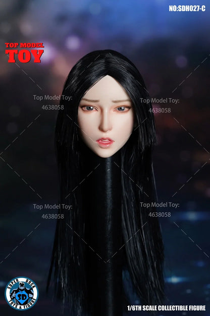 SUPER DUCK 1/6 Scale Beauty Head Sculpt — SDH018/024/027/028/030/032/042 for 12" TBL PH JO Action Figures