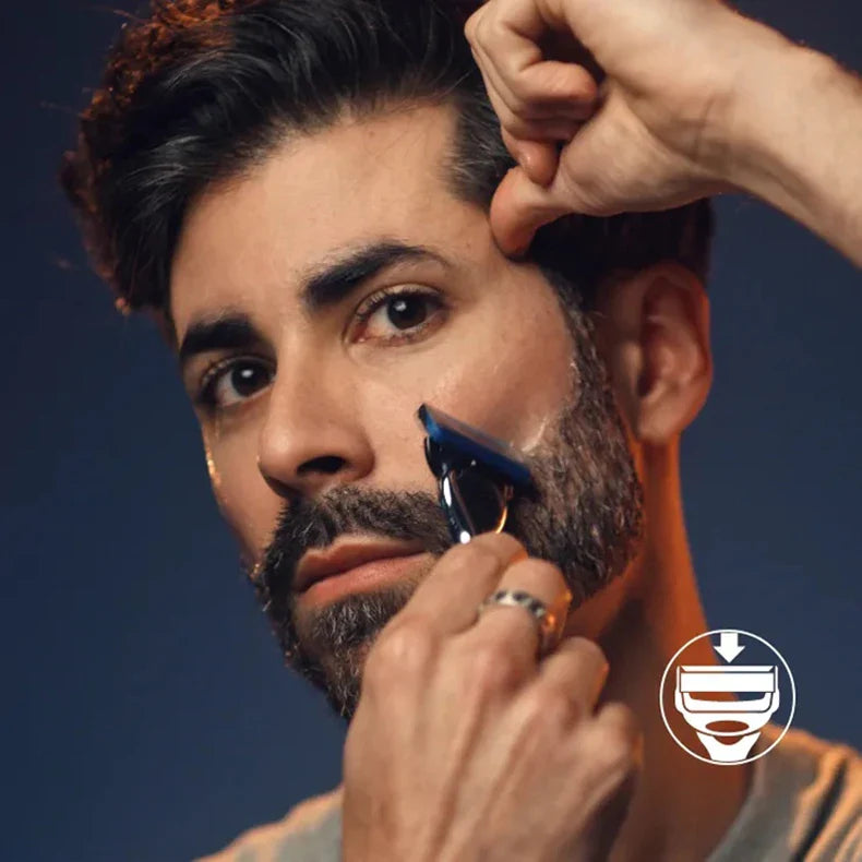 Gillette Fusion5 Men's Razor - 5-Layer Blade Shaver with Lubrastrip for a Comfortable and Safe Shave