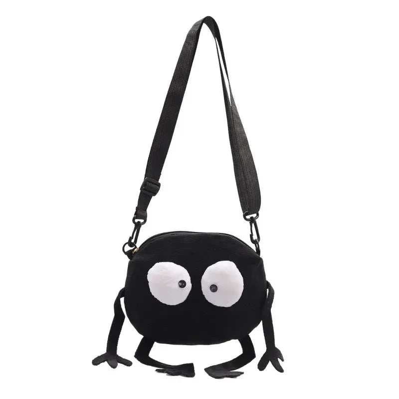 Personalized Canvas Small Shoulder Bag – Trendy Korean Style Crossbody Bag for Young Women Students