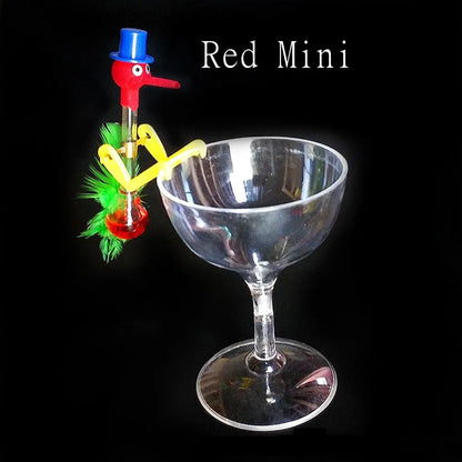 Color Changing Drinking Bird Toy – Physical Science Educational Experiment Toy for Kids STEM Learning Fun Lab Water Bird Gadget