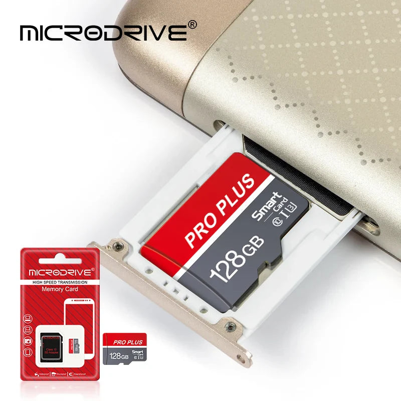 Original High-Speed Memory Card – 4GB to 256GB SD/TF Flash Card for Smartphone & Surveillance Camera