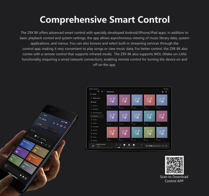 Zidoo Z9X 8K HDR Media Player - Android 11, Amlogic S928X-K, 6GB+64GB, VPU & VS10 Engine