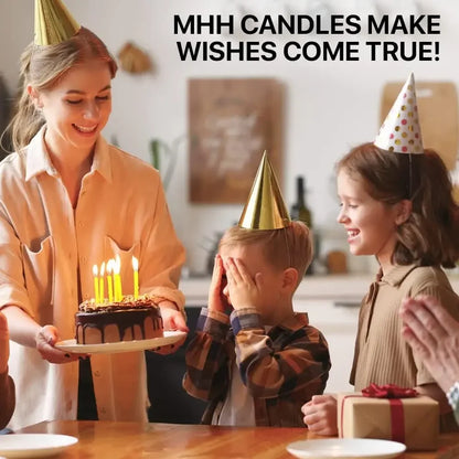 Beeswax Taper Candles — 50-500PCS Smokeless Honey Scented Candles for Church, Birthday, Christmas & Home