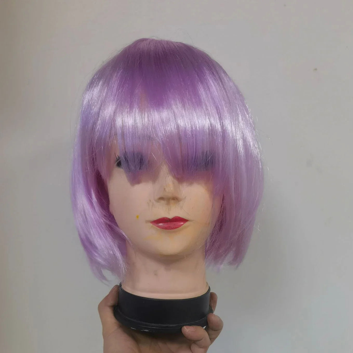 Pretty Short Bob Wig for Women – Natural Fashion Synthetic Wig for Halloween, Cosplay, Anime, and Daily Party Wear