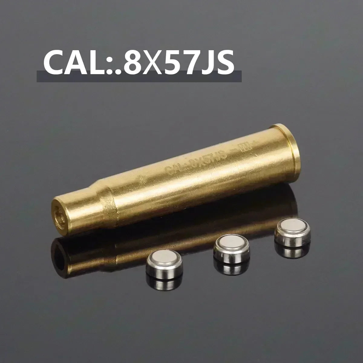 Multi-Caliber Laser Bore Sighter — 12GA, 20GA, 5.45x39, 7.62x39, 9x19mm, .223, .308, .338 Training Cartridge