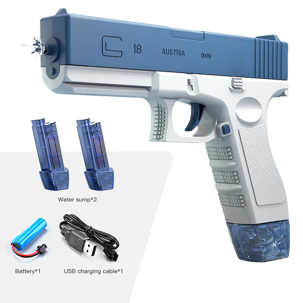 M416 Electric Water Gun – Full Automatic Shooting Toy for Kids, Boys, Girls & Adults, Summer Beach Outdoor Fun Gift