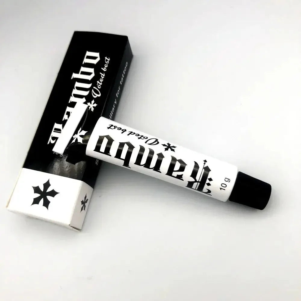 Original Rambo Tattoo Aftercare Cream – 10g Pre & Post Permanent Makeup, Microblading, Eyebrow & Lip Care
