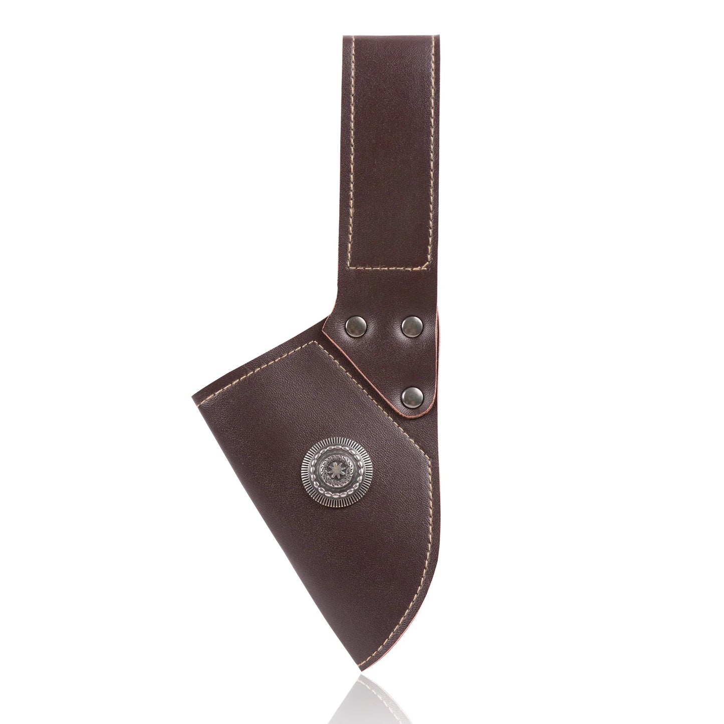 Medieval Viking Sword Sheath Holder – Leather Belt Scabbard Frog for LARP, Pirate & Knight Cosplay