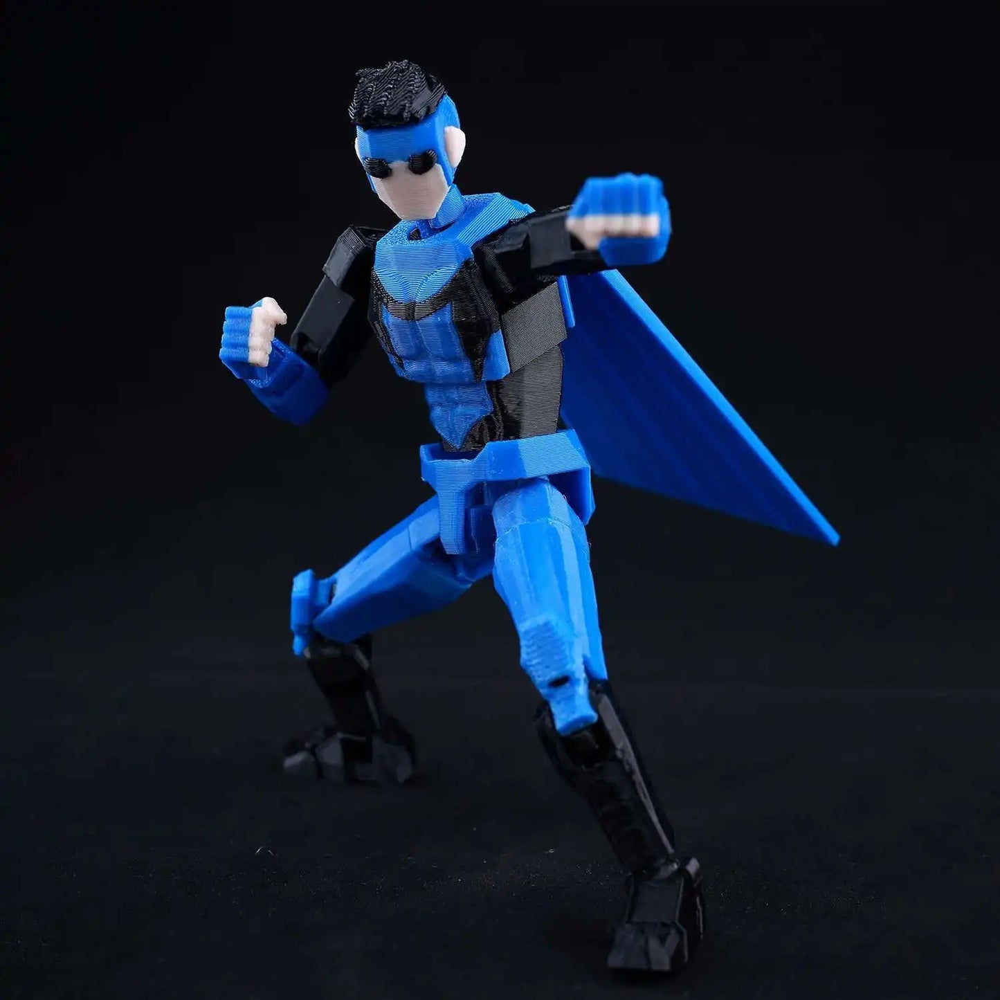 9L3D Lucky 13 Invincible Boy Eve Action Figure — 3D Printed Anime Model, Multi-Jointed Poseable Collectible Toy Gift for Fans