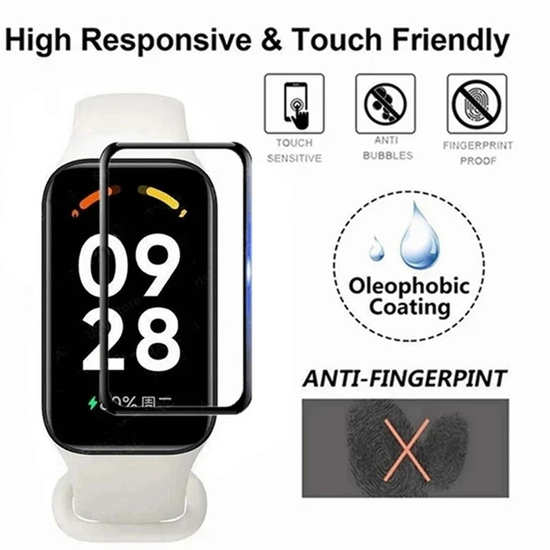 Replacement Silicone Strap for Redmi Smart Band 2 — Compatible with Xiaomi Smart Band 8, Adjustable Fitness Wristband