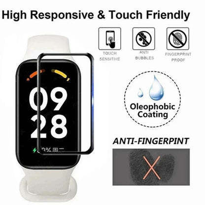 Replacement Silicone Strap for Redmi Smart Band 2 — Compatible with Xiaomi Smart Band 8, Adjustable Fitness Wristband