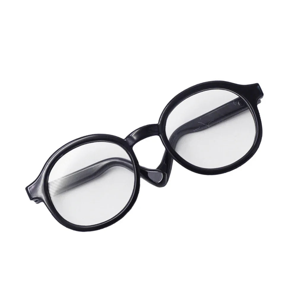 Labubu Doll Glasses – Cute Plastic Accessory for 10/15cm Cotton & Ropa Dolls