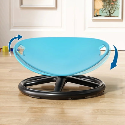Ergonomic Swivel Sensory Chair – Eggshell Design with Anti-Slip Base, Durable Plastic, Manual Use, No Electricity Needed