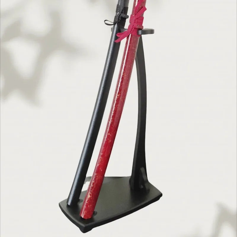 Vertical Katana Sword Display Stand – Samurai Saber & Demon Slayer Style Rack Holder for Home Decor & Collector Gift