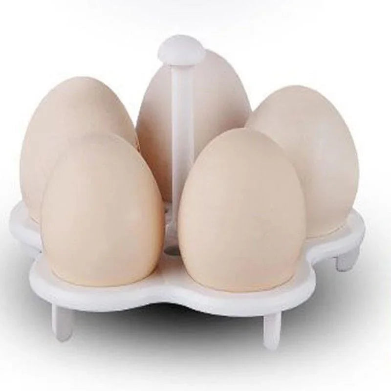 Multifunctional Steam Egg Rack and Poacher - Compatible with Thermomix TM6, TM5, TM31 - Kitchen Cooking Utensil for Steaming Eggs