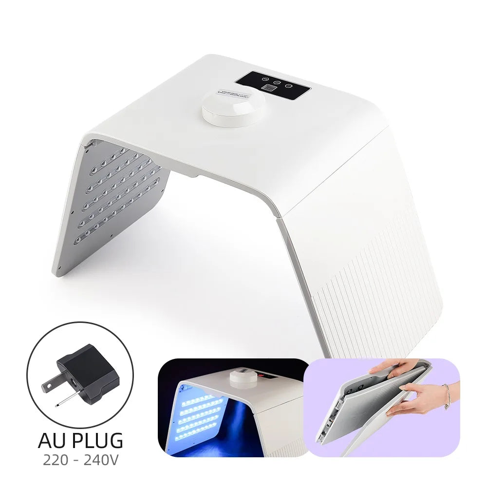 7 Color LED PDT Nano Water Sprayer Skin Rejuvenation Photon Therapy Mask for Home SPA