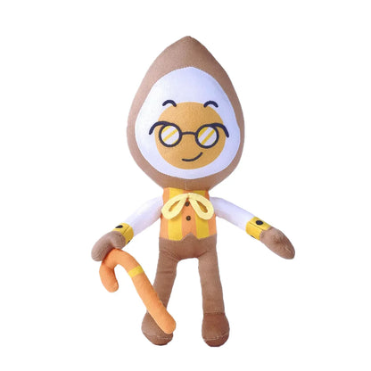 Kawaii Dandy's World Plush Toys – Twisted Eggson Painted Pattern Game Peripheral for Kids, Birthday & Xmas Gift