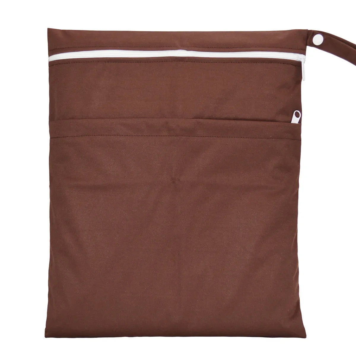 Sigzagor Wet & Dry Baby Diaper Bag – Waterproof Reusable Washable Nappy Bag with Double Zippers