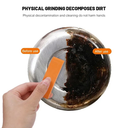 1/2PCS Limescale and Rust Eraser Set - Rubber Cleaning Brush for Kitchen and Bathroom Faucets, Effective Household Rust Removal Tools