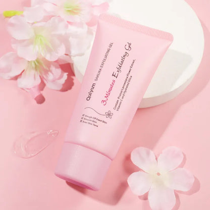 Sakura Exfoliating Peeling Gel — Moisturizing Nourishing Facial Scrub Cream for Skin Care, 30g/50g