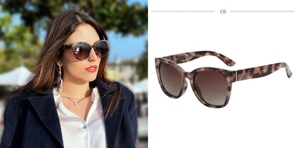 ZENOTTIC Women’s Cat Eye Polarized Sunglasses – Oversized Retro UV400 Designer Shades