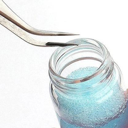 25ml Eyelash Tweezers Cleaner – Extension Tool with Glue Remover Liquid and Sponge Ball for Precise Cleaning