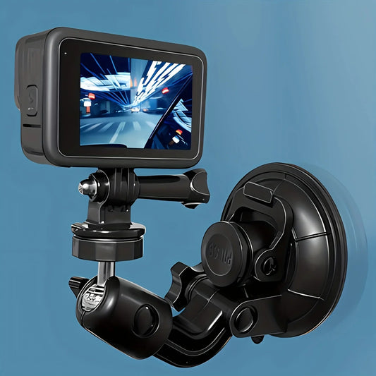 Suction Cup Mount for GoPro Hero 3-13 & Max – Compatible with DJI Osmo 3-5 & Insta360 X3/X4 Accessories