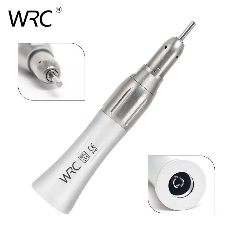 Dental Slow Speed Handpiece — Straight Contra Angle for Air Turbine, Micromotor Polishing & Lab Equipment