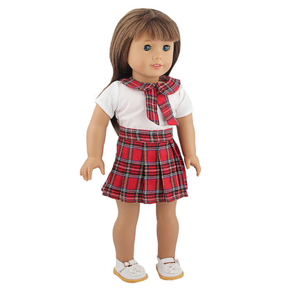 Doll Clothing Set – Firefighter, Student, Graduation, Artist & Athlete Outfits for 18-Inch American & 43cm Baby Newborn OG Girl Dolls